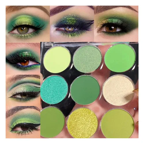 Miniatura 17 de SUAKE Paleta de sombras de ojos rosa nude, mate y brillante, alta pigmentación, 12 colores marrón y morado para maquillaje de ojos, paleta de 01#