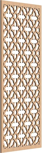 Miniatura 22 de Madison Paneles de pared decorativos de madera con calado, 9 3/8 pulgadas de ancho x 24 3/8 pulgadas de alto x 3/8 de alto, roble rojo rojo (Red Oak)