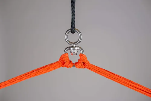 Miniatura 6 de LA SIESTA® - Silla columpio XL King Domingo - Silla hamaca colgante resistente a la intemperie y a los desgarros - Silla hamaca para interiores