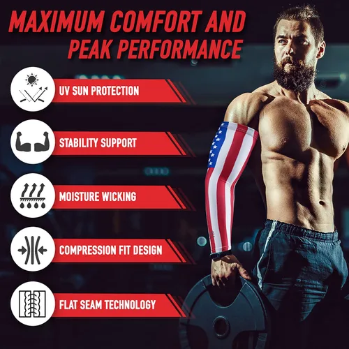 Miniatura 2 de Stromguard Manga deportiva de compresión para brazo, camuflaje digital, béisbol, fútbol, baloncesto, (una manga de brazo)