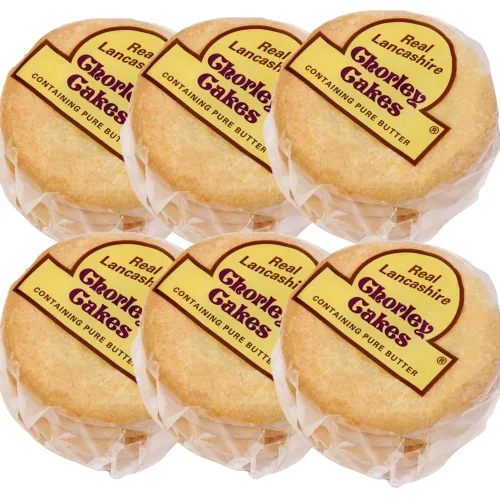 Miniatura 8 de Real Lancashire Eccles Cakes Tradicionalmente hecho a mano con mantequilla pura y grosellas secas Snacks británicos Deliciosos pasteles