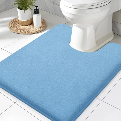 Miniatura 35 de Smiry Tapetes de Baño de Espuma Viscoelástica 36 x 24 pulgadas, Tapetes de Baño Extra Suaves y Absorbentes, Alfombra Antideslizante Lavable