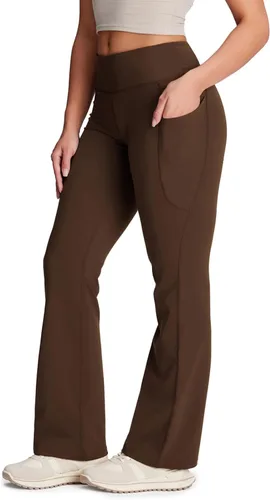Miniatura 20 de Yogipace - Pantalones de yoga con bolsillos laterales para mujer, de 25/27/29/31/33/35/37 pulgadas, para descansar y para entrenamiento