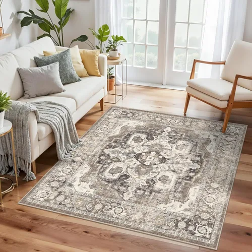 Miniatura 73 de YOUFORTONG Alfombras Corredoras de 2x10 para Pasillos, Alfombra de Cocina Suave, Alfombra Corredera Antideslizante con Respaldo de Goma para Baño