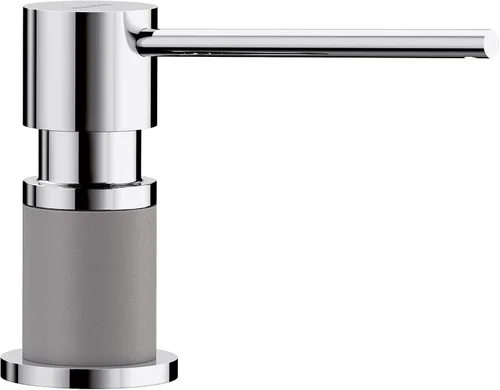 Miniatura 10 de BLANCO, LATO - Dispensador de jabón de cocina de cromo pulido, 10 onzas