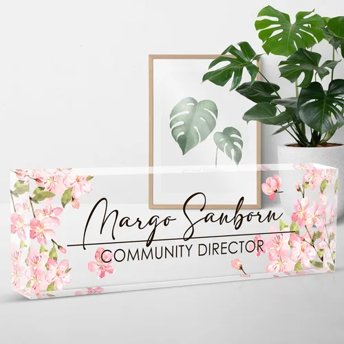Miniatura 17 de Placa de nombre para escritorio, placa de nombre de escritorio personalizada, regalos para compañeros de trabajo, jefe, profesor, enfermera, regalos