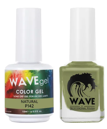 Miniatura 147 de WAVEGEL - Juego dúo de gel y esmalte de uñas a juego - Colección Simplicity - #P109 Blizzard I 0.5 onzas