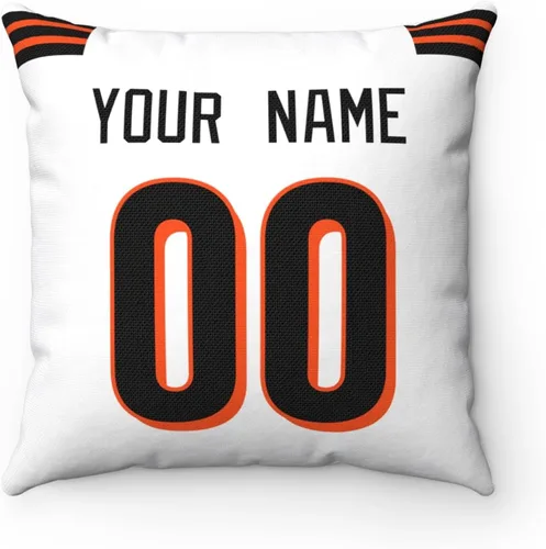 Miniatura 8 de ANTKING 2 paquetes de almohadas personalizadas con cualquier nombre y número para hombres, mujeres y niños Para Cincinnati