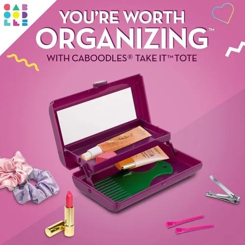 Miniatura 2 de Estuche Caboodles Take-It Tote Violeta