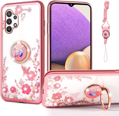 Miniatura 34 de nancheng Funda protectora a prueba de golpes para Gabb Phone 4 Pro/Samsung Galaxy A15 5G para niñas y mujeres, linda cubierta de TPU suave