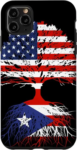 Miniatura 12 de Funda para iPhone 14 Puerto Rico Boricuas Roots Puerto Rico con bandera estadounidense