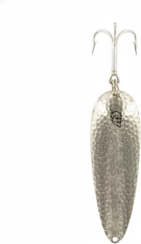 Miniatura 26 de Dardevle Dardevlet Nickel Back 3/4 oz Fishing Spoons Morado con negro crujido