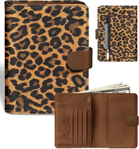 Miniatura 14 de Slohif Funda para pasaporte para viajes, para mujeres y hombres, bloqueo RFID, protector de pasaporte para tarjetas de tarjeta de embarque, Negro