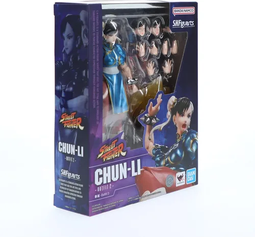 Miniatura 3 de TAMASHII NATIONS - Street Fighter - Chun-Li - Outfit 2 (Classic Outfit), Figura de acción de Bandai Spirits S.H.Figuarts