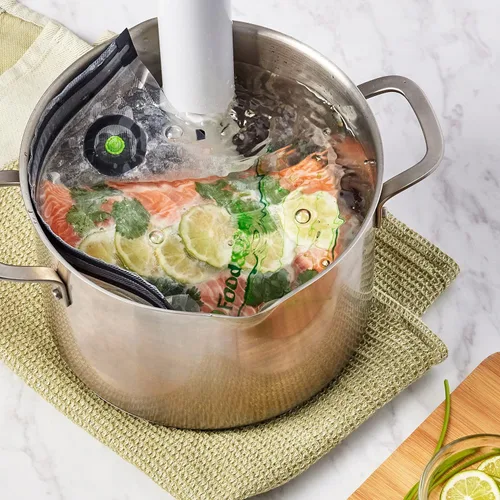 Miniatura 5 de FoodSaver® Bolsas reutilizables con cremallera al vacío de un galón