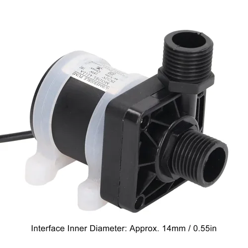 Miniatura 4 de Bomba centrífuga sin escobillas DC12V 20W IPX8 Grado Mini Bomba Sumergible para Tanque de Peces Aquaponics Fuente Sistema de Circulación de Agua