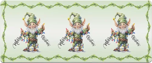 Miniatura 7 de Tapete de baño de gnomos verdes para bañera, tapete antideslizante de secado rápido y absorbente, tierra de diatomeas, fregadero, dormitorio