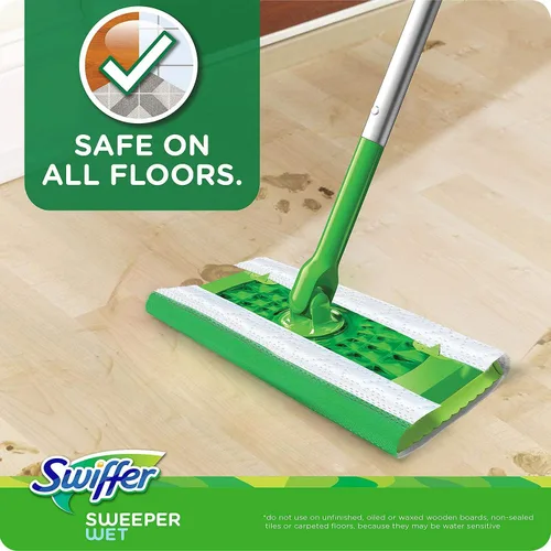 Miniatura 6 de Swiffer Sweeper - Recambio de paño húmedo, color blanco, 64
