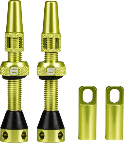 Miniatura 9 de BWSHLF Vástago de Válvula Sin Cámara Presta 40/44/55/60/65/70/80/100 mm, Kit de Vástago Presta de Aleación Super Ligera con Herramienta
