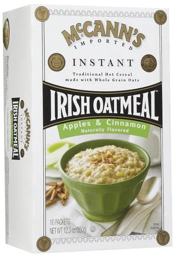McCann's - Avena irlandesa instantánea - Manzana y canela - 12.3 oz - 10 unidades