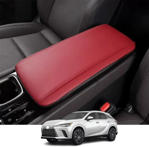 Miniatura 8 de Accesorios interiores personalizados para Lexus RX 350/RX 350h/RX 450h+/RX 500h 2023 2024 2025 cubierta de reposabrazos de cuero para consola