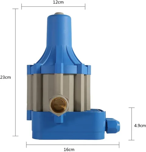 Miniatura 7 de Controlador de bomba de agua, interruptor de presión automático de bomba de agua de 110 V, controlador de interruptor electrónico eléctrico