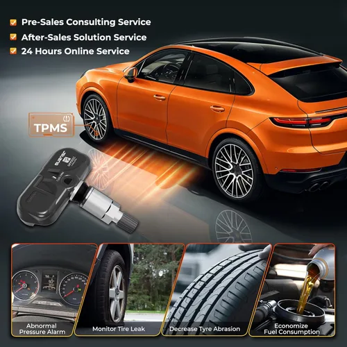 Miniatura 6 de Jsueng 1 paquete de sensor del sistema de monitoreo de presión de neumáticos compatible con Toyota Camry Rav4 Highlander Yaris Corolla Lexus, sensor