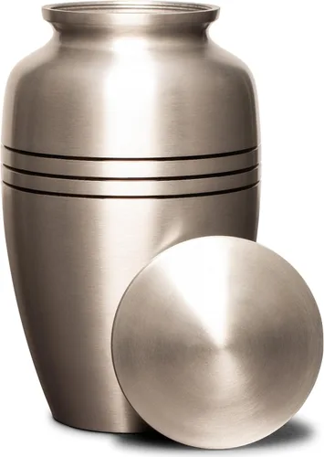 Miniatura 11 de Eternal Harmony Urna grande para cenizas, jarrón de cremación masculino y femenino para cenizas humanas, sello seguro y bolsa de terciopelo, jarrón
