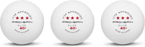 Miniatura 2 de PRO-SPIN Pelotas de ping pong – Pelotas de tenis de mesa premium aprobadas por ITTF de 3 estrellas Alto rendimiento 40+ ABS calidad profesional