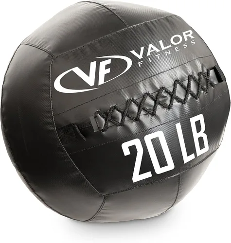 Miniatura 6 de Valor Fitness Wall Ball Pros - Balones medicinales - Fuerza y acondicionamiento - Equipo de ejercicio de entrenamiento cruzado - Opciones