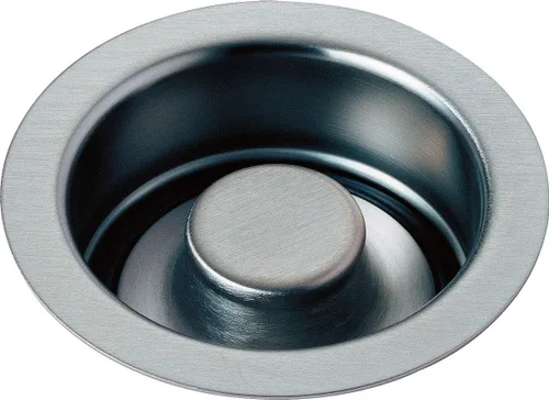Delta Faucet 72030-AR Triturador de Desperdicios y Tapón de Brida para Cocina, Acero Inoxidable Ártico, 4.50 x 4.50 x 4.50 pulgadas