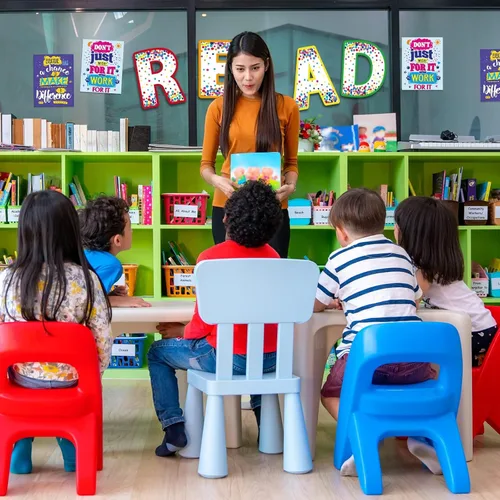 Miniatura 5 de Decoración de Aula Cartel de Lectura para Maestros Tablero de Anuncios y Decoración de Pared para Preescolar, Primaria, Secundaria, Guardería