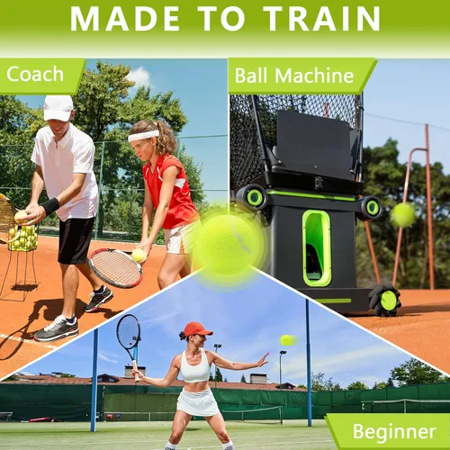Miniatura 5 de Pelotas de tenis, paquete de 18 pelotas de entrenamiento con bolsa de malla para un fácil transporte, pelotas de práctica para perros y mascotas
