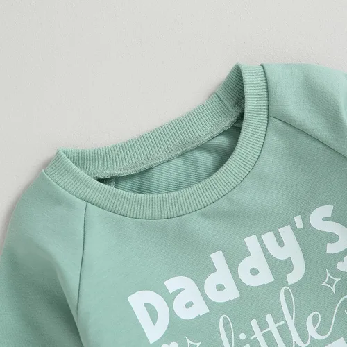 Miniatura 28 de GOOCHEER Conjunto de ropa de manga larga para niña pequeña, camisa y pantalones para niña, conjunto de ropa de primavera, otoño e invierno