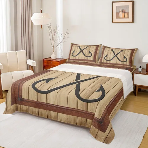 Miniatura 17 de Anchor Nautical - Juego de sábanas románticas para niños, tamaño individual, diseño de mariposas y lavanda morado, decoración de habitación de niños