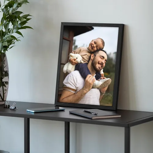 Miniatura 5 de Póster personalizado con tus fotos, impresiones artísticas personalizadas para colgar en la pared, póster enmarcado personalizado para pared, marco