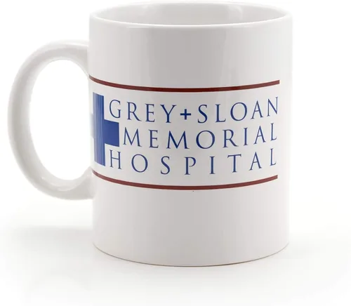 Miniatura 3 de Surreal Entertainment Greys Anatomy Derek Shepherd Taza de café de cerámica It's A Beautiful Day To Save Lives Capacidad para 16 onzas