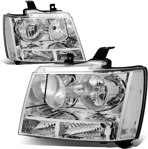 Miniatura 13 de Auto Dynasty - Juego de faros delanteros LED DRL compatible con 2007-2014 Chevy Tahoe Suburban Avalanche, lámparas de proyector para lado