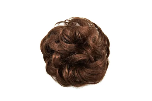 Miniatura 12 de Extensiones de cabello sintético para mujeres y niñas (1# negro azabache)