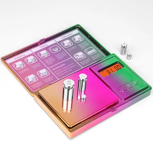 Miniatura 7 de Fuzion Pesos de Calibración 1g 2g 5g 10g 20g, Juego Total de 38g de Pesos de Calibración de Acero Inoxidable para Balanza Digital con Pinzas