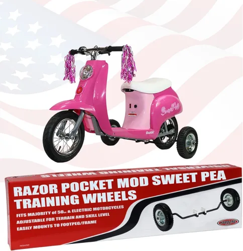 Miniatura 14 de Ruedas Hardline Products USA para niños pequeños: ruedas de entrenamiento para bicicletas de equilibrio Stacyc, KTM, Husqvarna, GAS GAS