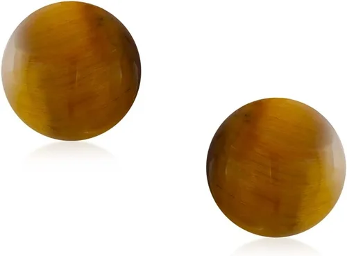Miniatura 2 de Aretes clásicos simples de 0.236 in con diseño circular de bolas redondas para mujeres y adolescentes, plata esterlina 925 con una variedad