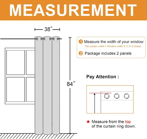 Miniatura 8 de Hiasan Cortinas opacas con superposición transparente, aislamiento térmico para mezclar y combinar de doble capa, cortinas de oscurecimiento de Beige