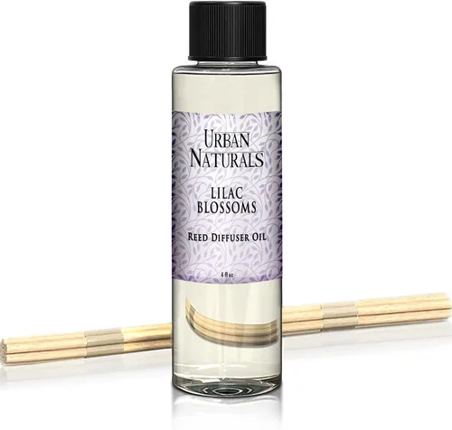 Miniatura 91 de Urban Naturals Recambio de aceite difusor de varillas ámbar y lavanda, lavanda relajante, ámbar cálido, aroma calmante para habitación, 4 onzas +