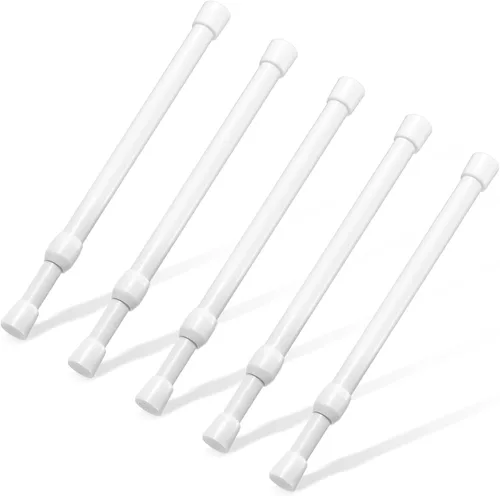Miniatura 31 de Goowin - Varilla de tensión pequeña de 16 a 28 pulgadas, diámetro de 5/8 pulgadas de diámetro, sin taladrar, varillas de tensión cortas expandibles