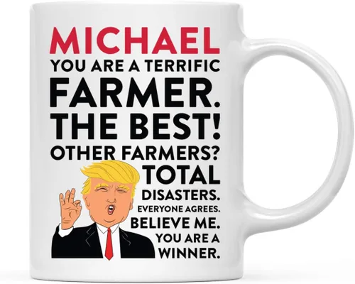 Miniatura 16 de Andaz Press Custom Trump Manual - Taza de café (11.0 fl oz), Actor, 1