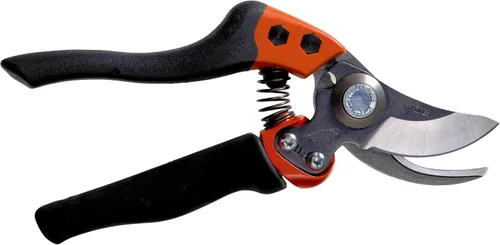 ERGO? Tijeras de podar de derivación media de 1.181 in con mango giratorio recubierto de elastómero