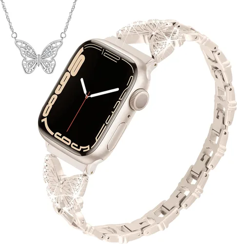 Miniatura 7 de YGTIECS Compatible con correas de Apple Watch para mujeres de 1.654 pulgadas (1.654 pulgadas), 1.614 pulgadas, 1.575 pulgadas, 1.496 pulgadas, 1.496
