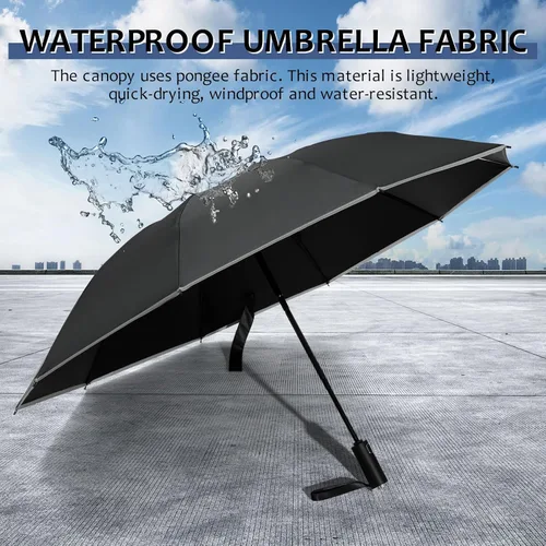 Miniatura 4 de VOUUY 2-Pack Travel Umbrella, Unbreakable 10 RIBS Umbrella, Windproof Umbrellas for Rain & Sun, Automatic, Foldable Reverse Rain Umbrella for Women