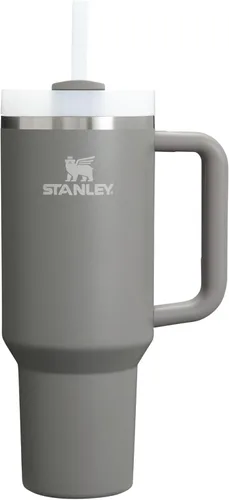 Miniatura 171 de Stanley Quencher H2.0 - Vaso de acero inoxidable con asa, pajilla y tapa FlowState giratoria de 3 posiciones; aislamiento térmico, sin BPA; apto